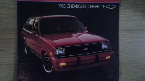 1983 chevrolet chevette - 1983, sales