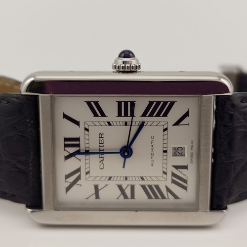 Cartier tank solo 3800 auto - cartier,