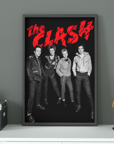 The clash unframed - unframed, wall