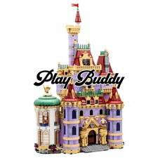 Beauty And The Beast Castle Building Blocks 2916PCS + 10 Figures (43263) ABS Kit