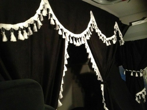 Truck curtains full - truck,