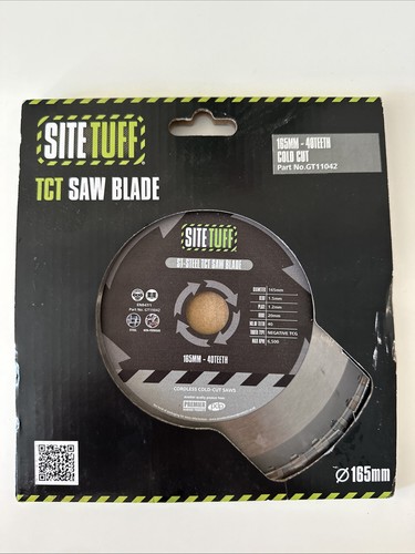 Sitetuff tct saw - blade, 165mm