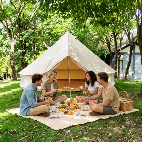 Outdoor cotton canvas bell