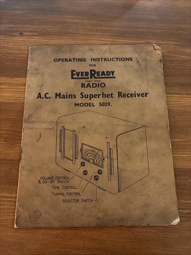 Model 5029 ever - 5029, radio
