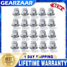 For Jaguar XF XE X-Type S-TYPE X152 X400 Alloy Silver 20x Wheel Nuts M12 x 1.5