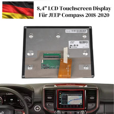 8.4" LCD Touch Screen Display Sat Nav Replacement For Jeep Compass 2018-2020 Uconnect 4C