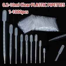 Clear Plastic Pipettes