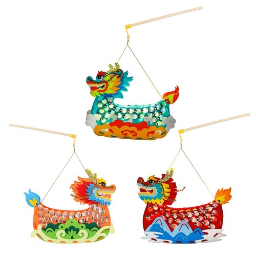 Dragon boat lantern diy making - dragon,
