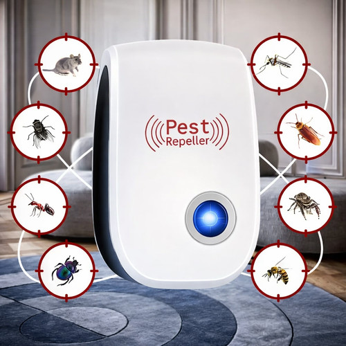 Ultrasonic pest repeller plug - ultrasonic,
