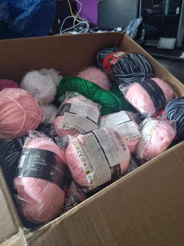 Wool multicoloured yarn x - yarn, 40