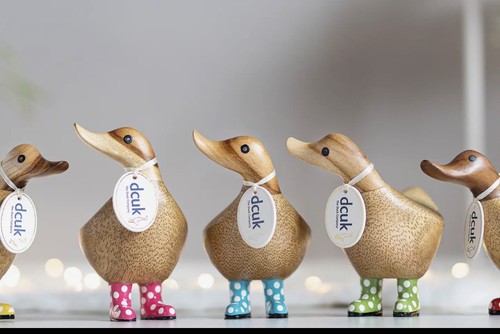 Dcuk spotty boot ducky - spotty,
