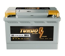 TURBO 096 Car Battery SMF 12V 60 Ah 590 CCA T1 Port Type B13 For Citroën CX 25 D