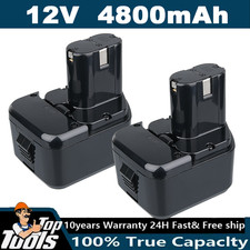 2x 4.8Ah Battery 12V For
