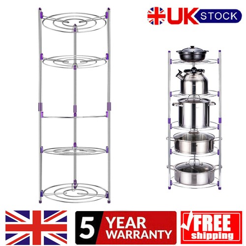 Tires kitchen pan stand - 5-tires,
