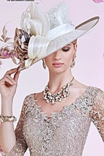 VENI INFANTINO DRESS SIZE 10 MOTHER OF THE BRIDE IN COFFEE NEVER WORN NEW