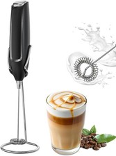 Milk Frother Handheld Battery-Operated Electric Foam Maker Frother Wand