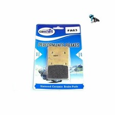 Sintered front brake pads for