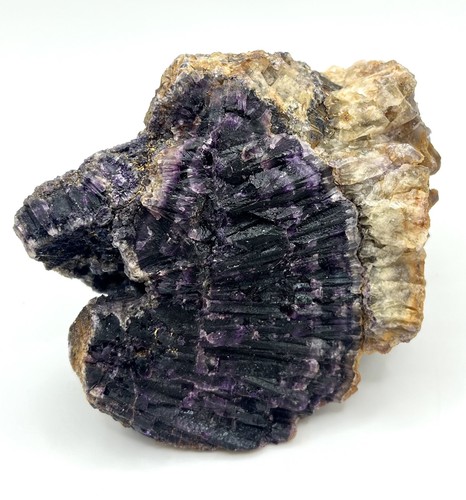 Rough blue john fluorite - john,