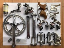 Campagnolo Super Record Groupset  170 STRADA Crank 50/42 27.2 Seatpost Eroica