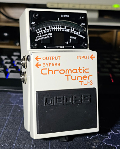 Boss chromatic pedal - boss, tu-3