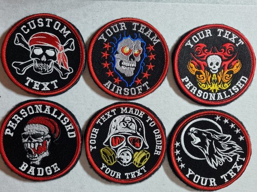 Personalised embroidered badge - personalised,
