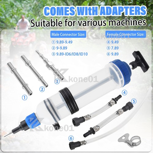 Litre oil suction - litre, pump