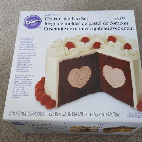 Wilton heart cake - pan, set
