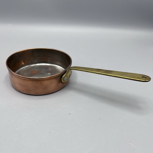 Copper sauté pan vintage - copper,