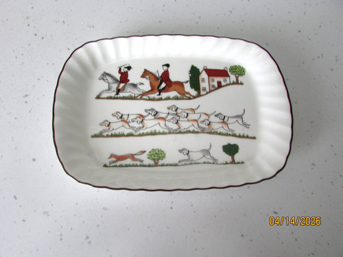 Wedgwood hunting scene bone - wedgwood, scene"