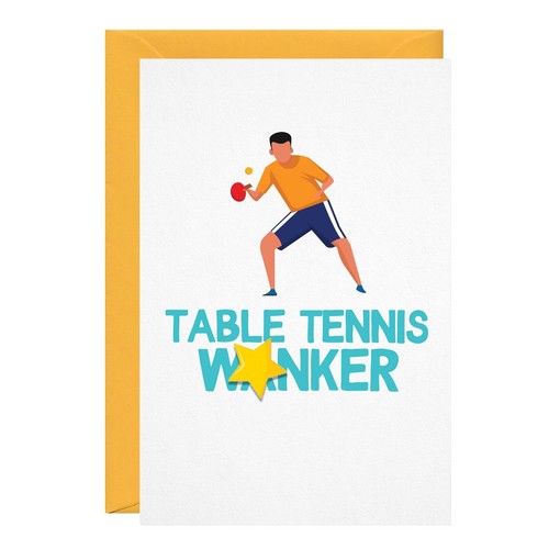 Table tennis wanker funny - table,