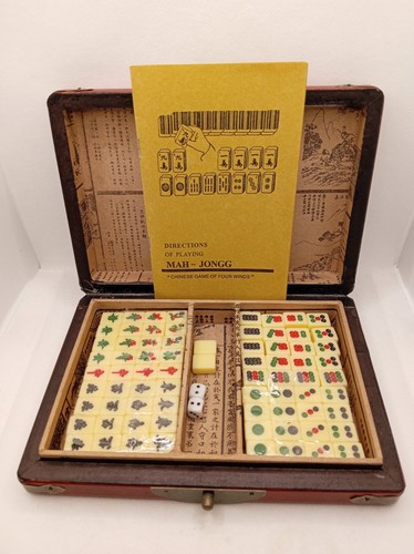 Vintage mini travel - mini, mahjong