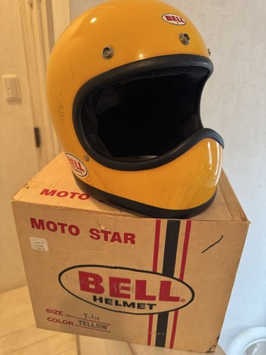 Bell moto star 70s yellow - moto,