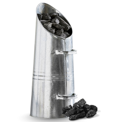Coal hod scuttle - hod, black