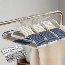 10 hangers+20 clips Anti Slip