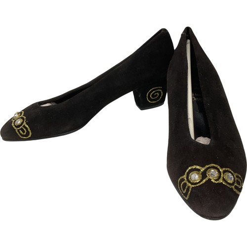 Jade vintage black suede - jade,