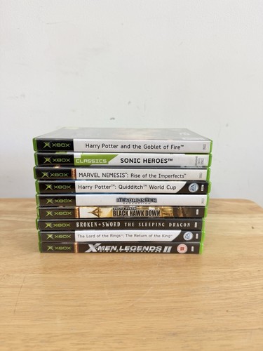 Original xbox games bundle - 9x,