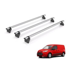 Ford Transit Connect Roof Rack For 2013-2023 (L2) 3x Bars Rhino Kammbar Fleet