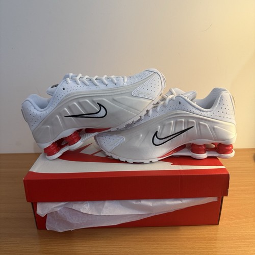 Nike shox white metallic - nike,