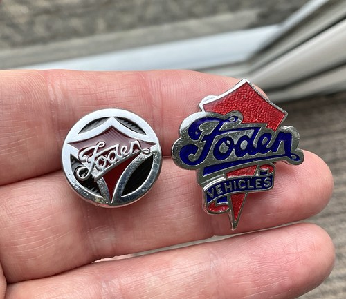 Foden vehicles pin lapel - foden,
