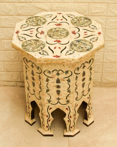 Handmade moroccan wood - handmade, 21"