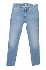 Tommy Jeans Mens Scanton Light Faded Slim Fit Denim Light Jeans DM18722