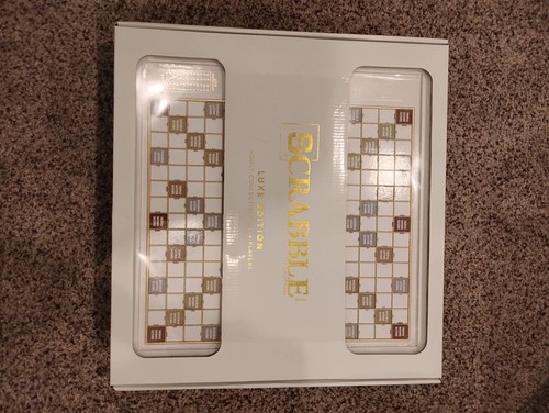 Scrabble luxe edition - scrabble,