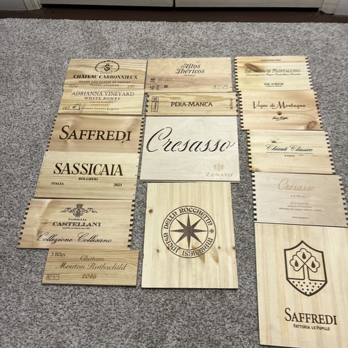 Lot wooden wine wood - of, 15