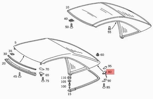 Mercedes r129 rear - r129,