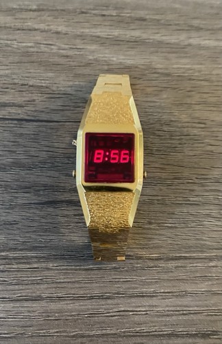 Vintage compu chron led watch - compu,