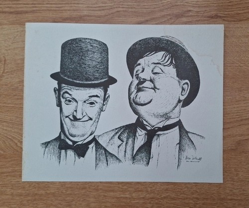Laurel hardy sketch by - laurel,