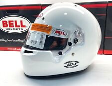 Bell RS7-K Snell K2020 Approved Kart Karting Race Helmet White - Rotax Tony Kart