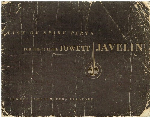 Jowett javelin litre - javelin,