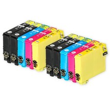 10 Ink Cartridges (Set+Bk) for