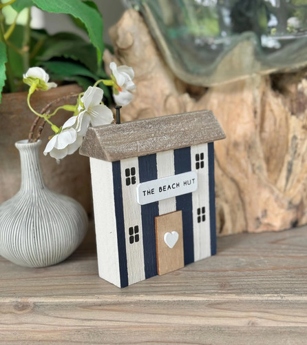 Wooden beach hut house - wooden,
